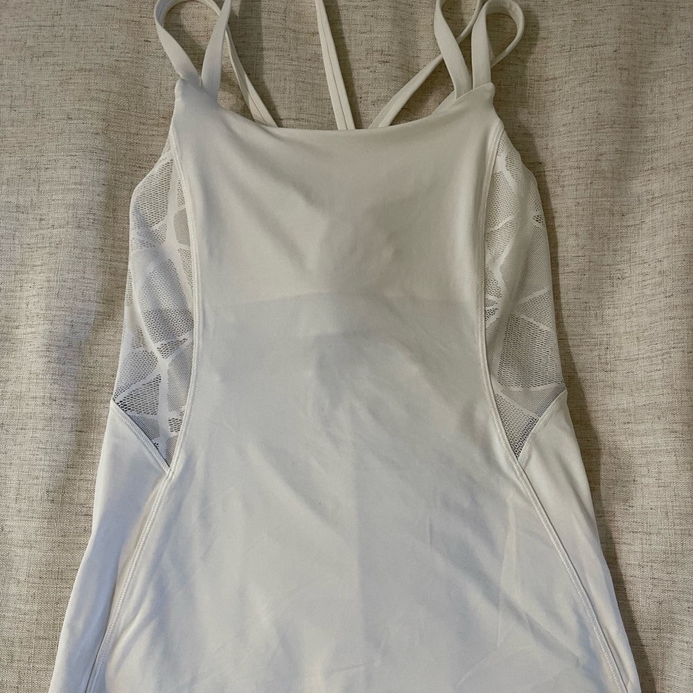 Lululemon White Tank
